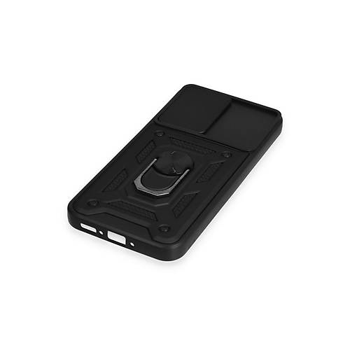 Galaxy A54 5G K�l�f Pars Lens Y�z�kl� Silikon - Siyah