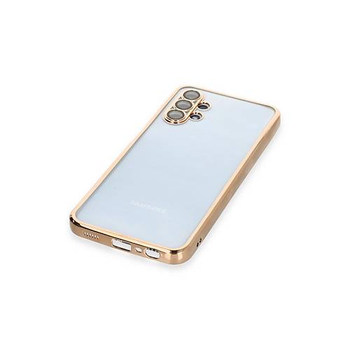 Galaxy A13 4G K�l�f Razer Lensli Silikon - Gold