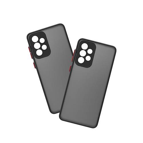 Galaxy A13 4G K�l�f Montreal Silikon Kapak - Siyah