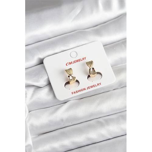 14K Gold Renk Kaplama CM Kad�n K�pe