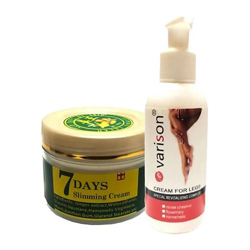 Varison 120 ml Bacak Krem + 7 Days Slimingcream Yaza Haz�rl�k Jeli