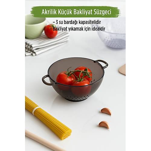 Akrilik F�me Mini Pirin� S�zge�i & Bakliyat S�zge�i (3 SU BARDA�I �L��L�)