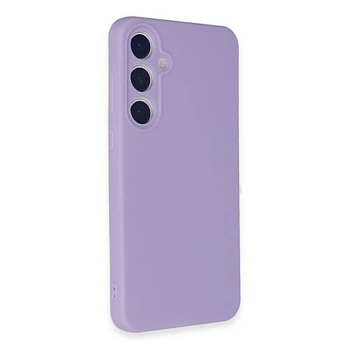 Galaxy A35 5G K�l�f Nano i�i Kadife Silikon - Lila