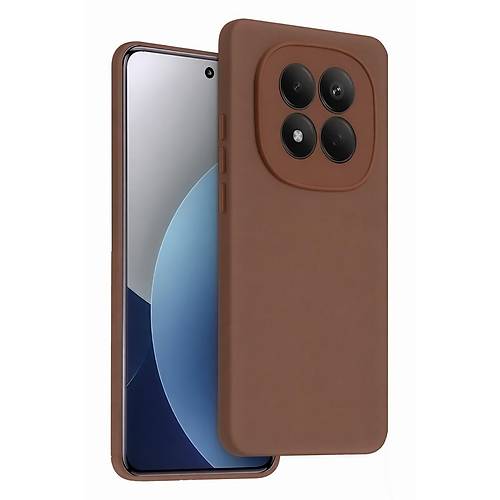Redmi Note 15 Pro 5G First Silikon - Kahverengi