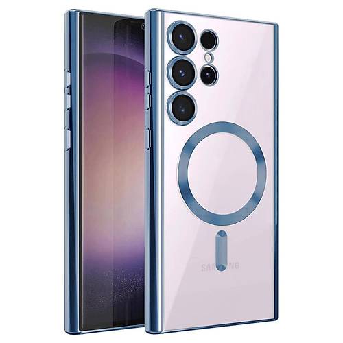 Galaxy S25 Ultra K�l�f Kross Magneticsafe Kapak - Sierra Blue
