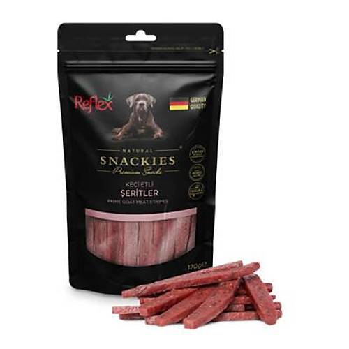 Snackies Natural Ke�i Etli �erit Tah�ls�z K�pek �d�l Mamas� 170 Gr