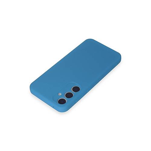Galaxy A15 4G K�l�f First Silikon - Mavi