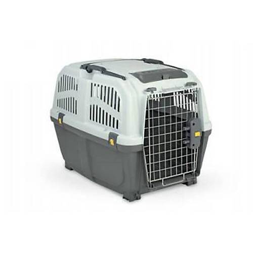 6 Iata Tekerleksiz Plastik Kedi ve K�pek Ta��ma Kafesi 92x63x70 Cm