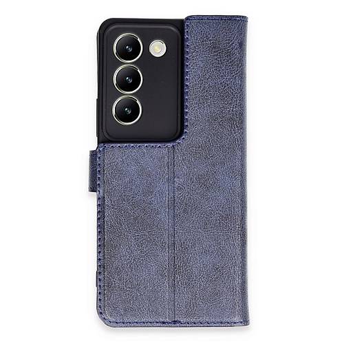 V30 Lite 4G K�l�f Trend S Plus Kapakl� K�l�f - Lacivert
