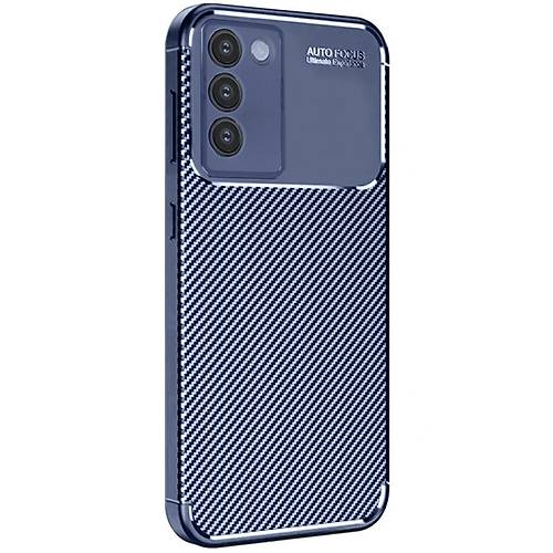 V30 Lite 4G K�l�f Auto Focus Karbon Kapak - Lacivert
