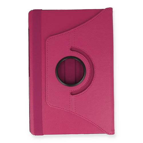 M10 FHD Plus X606F K�l�f 360 Tablet Deri K�l�f - Pembe