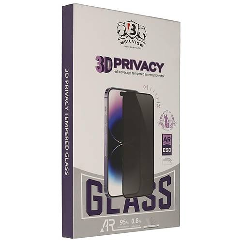 Galaxy S25 Edge Bilvis 3D Hayalet Cam Ekran Koruyucu