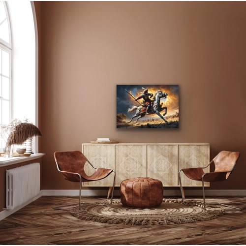 Atl� Osmanl� Askeri Kanvas Tablo 70x100cm