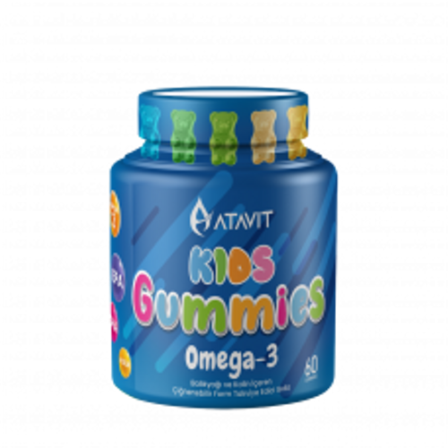 Kids Omega-3 Bal�k Ya�� Gummies 60 Adet