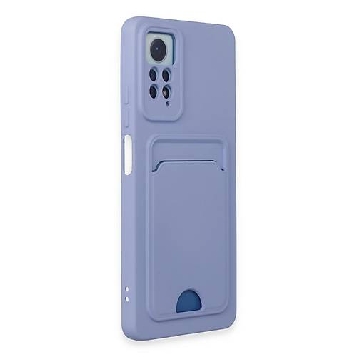 Redmi Note 11 Pro K�l�f Kelvin Kartvizitli Silikon - Lila
