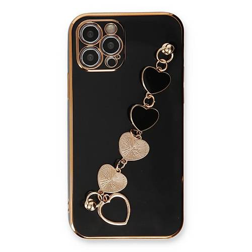 iPhone 12 Pro K�l�f Esila Silikon - Siyah
