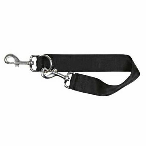 K�pek Emniyet Kemeri ve G���s Tasmas� Siyah S-M 40-55 Cm 17 Mm