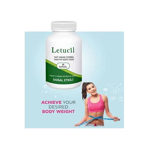 Letucil Destekleyici �r�n 30 Lu Ye�il �ay ve Biberiyeli G�� Deste�i X 2 ADET