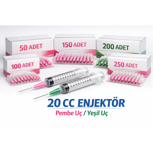 20 CC Enjekt�r 20 ML Tek Kullan�ml�k ��r�nga