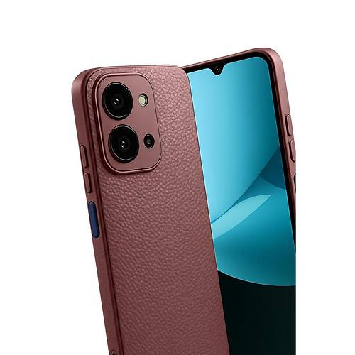 Redmi 15C 4G Thermax Silikon K�l�f - Bordo