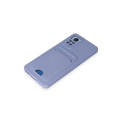 Redmi Note 11 Pro K�l�f Kelvin Kartvizitli Silikon - Lila