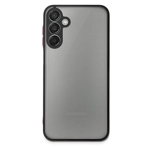 Galaxy M15 K�l�f Montreal Silikon Kapak - Siyah