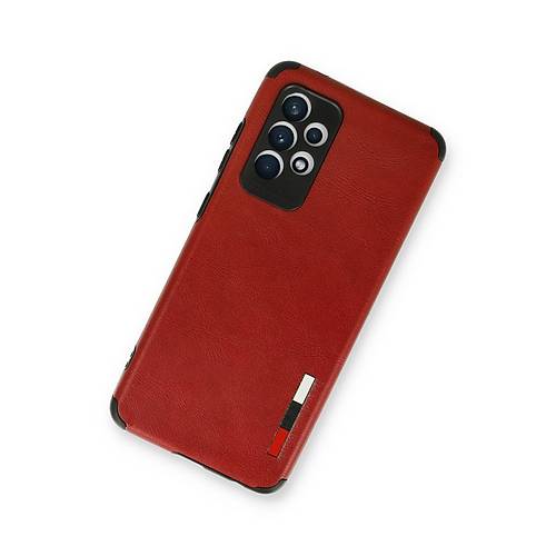 Galaxy A73 5G K�l�f Loop Deri Silikon - K�rm�z�