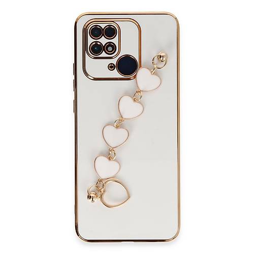 Redmi 10C K�l�f Esila Silikon - Beyaz