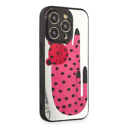 iPhone 12 Pro K�l�f Mirror Desenli Kapak - Mirror - 12