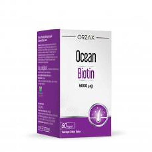 Ocean Biotin 5000 Mcg 60 Kaps�l