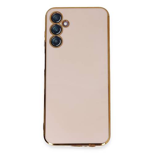 Galaxy M14 5G K�l�f Volet Silikon - Pembe