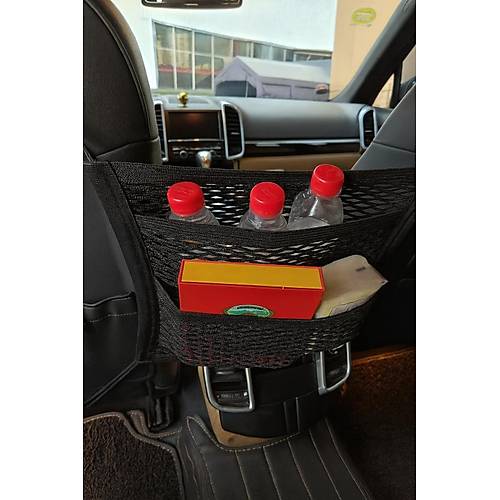 Oto Koltuk Aras� File Ahtapot A� D�zenleyici Ara� ��i Organizer 3 Cepli 30x28cm Siyah