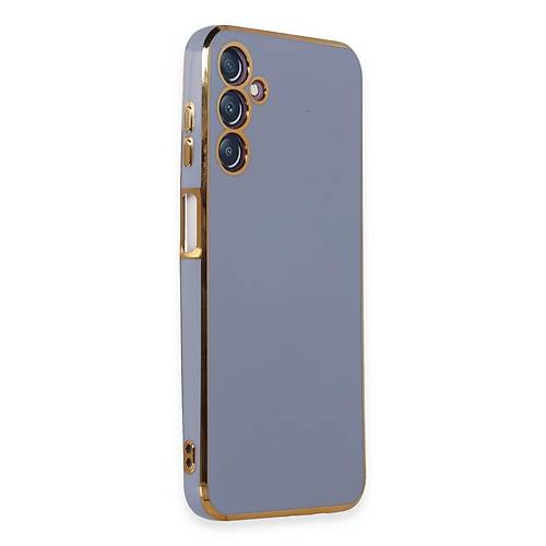Galaxy M14 5G K�l�f Volet Silikon - Mavi