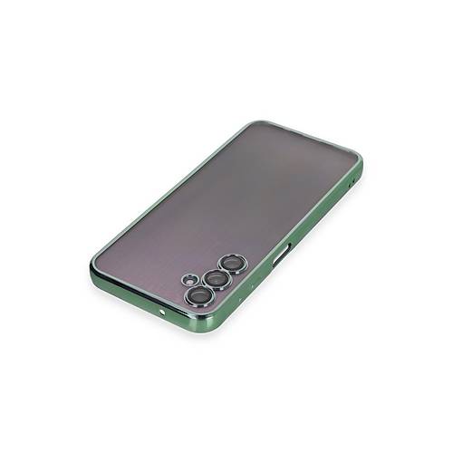 Galaxy A14 4G K�l�f Razer Lensli Silikon - Ye�il