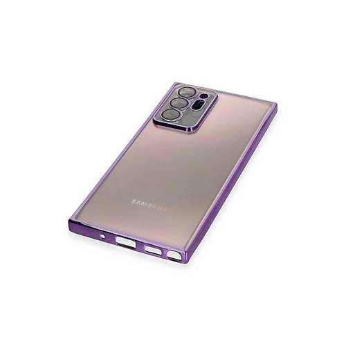 Galaxy Note 20 Ultra K�l�f Razer Lensli Silikon - Mor