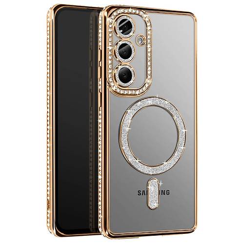 Galaxy S26 Plus Joke Simli Magneticsafe K�l�f - Gold