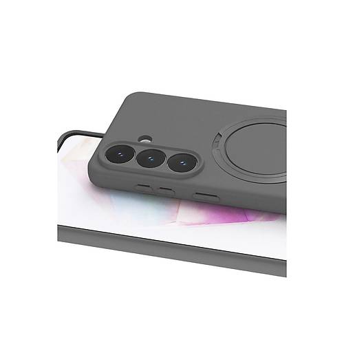 Galaxy S26 Plus Regal Magsafe Standl� Kapak - Titan Gri