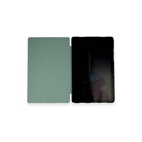 Galaxy X200 Tab A8 10.5 K�l�f Tablet Smart K�l�f - Koyu Ye�il