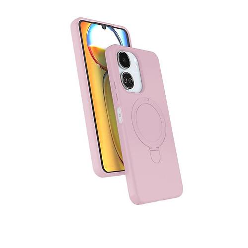 Redmi 13C Regal Magsafe Standl� Kapak - A��k Pembe