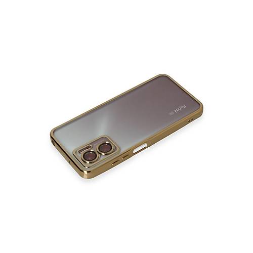 Redmi Note 11E K�l�f Razer Lensli Silikon - Gold