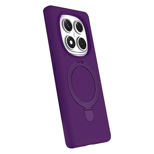 Redmi Note 14 Pro 5G Regal Magsafe Standl� Kapak - Derin Mor