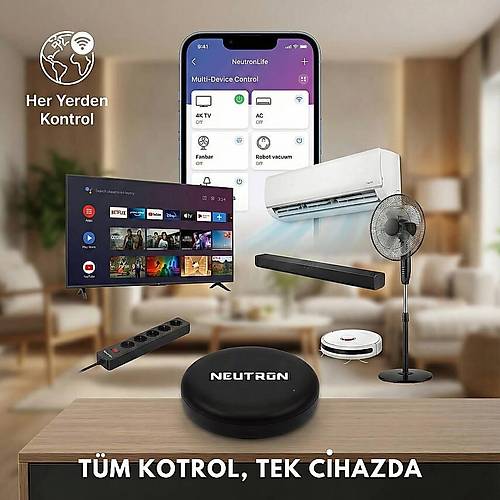 Ak�ll� Wifi Kumanda, T�m Cihazlar� Telefondan Y�netme
