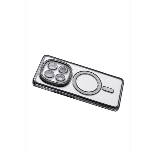 Redmi Note 15 4G Joke Simli Magneticsafe K�l�f - Siyah