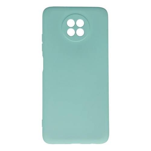 Redmi Note 9 5G K�l�f Nano i�i Kadife Silikon - Turkuaz