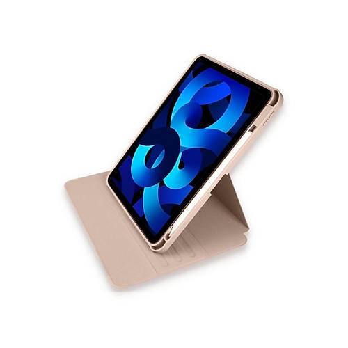 iPad Pro 11 (2021) K�l�f Starling 360 Kalemlikli Tablet K�l�f - Rose Gold