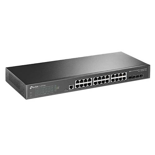 TP-LINK OMADA TL-SG3428X 24 PORT GIGABIT+4X10GIGABIT SFP+ UPLINK L2+ Y�NET�LEB�L�R RACKMOUNT SWITCH