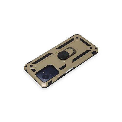 Redmi Note 12 4G K�l�f Sofya Y�z�kl� Silikon Kapak - Gold