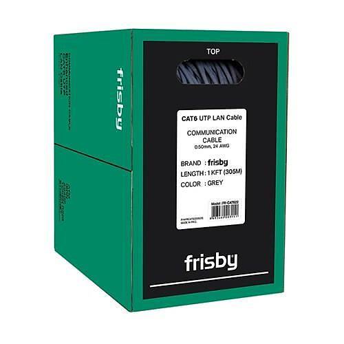 FRISBY FNW-CAT622 305MT 0.50MM 24AWG CAT6 UTP KABLO GR�