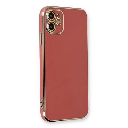 iPhone 11 K�l�f Volet Silikon - K�rm�z�