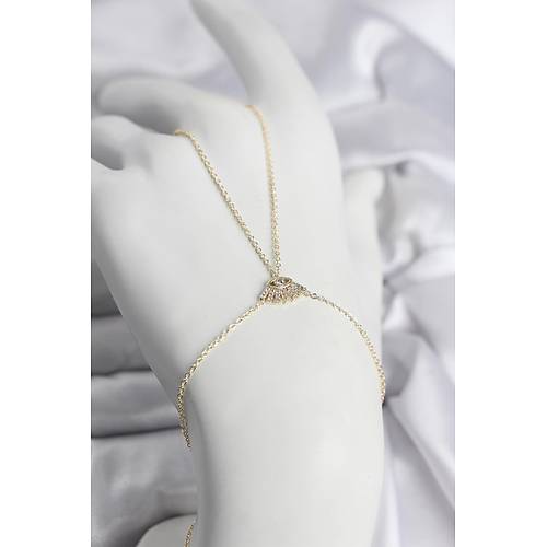 Pirin� Gold Renk G�z Model Kad�n �ahmeran